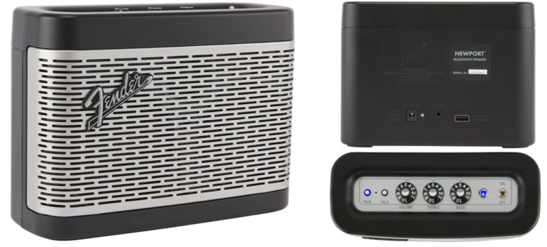Фото Портативная акустическая система FENDER Newport Bluetooth Speaker