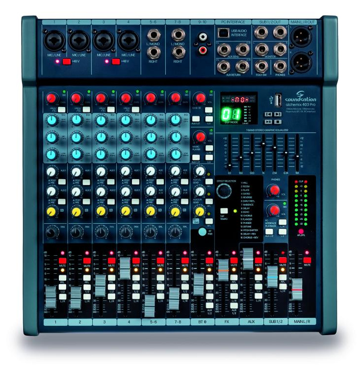 Фото Микшерный пульт Soundsation Alchemix-403-Pro