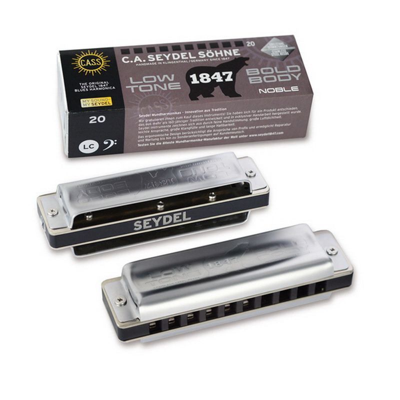 Фото Губная гармошка Seydel Sohne 16501LF 1847 Noble Low F