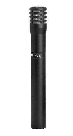 Микрофон SHURE PG81-XLR в магазине Music-Hummer