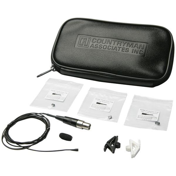 SHURE WCB6B Countryman B6 конденсаторный петличный миниатюрный микрофон, цвет черный в магазине Music-Hummer