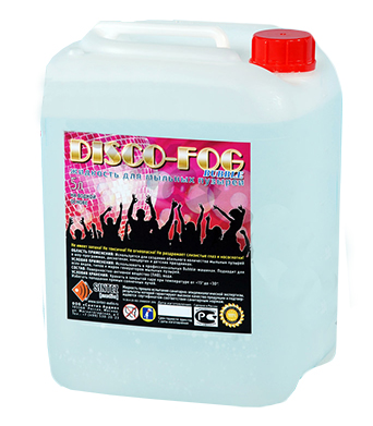 Жидкость для генератора мыльных пузырей Disco Fog в магазине Music-Hummer