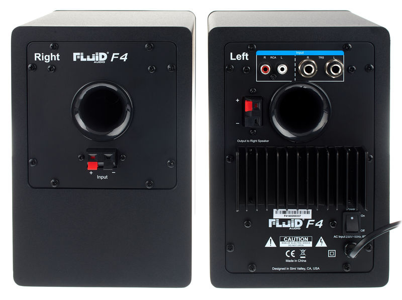 Fluid Audio F4 в магазине Music-Hummer