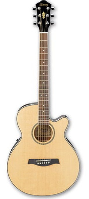 Электроакустическая гитара Ibanez AEG8E NATURAL в магазине Music-Hummer