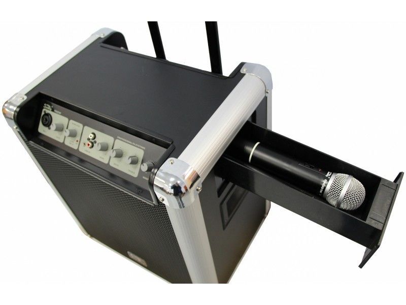 Фото  Акустическая система аккумуляторная с микрофоном Soundking PA10W