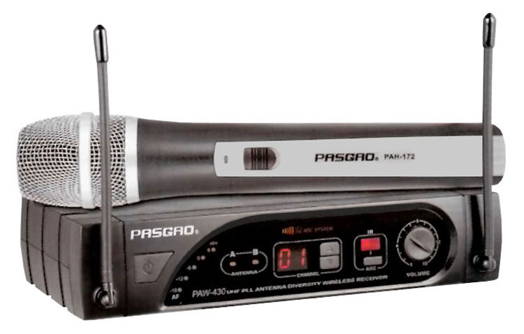 Pasgao PAW430/ PBT172/ PG11  Радиосистема + передатчик в магазине Music-Hummer