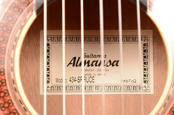 Фото Классическая гитара ALMANSA 434 Spruce