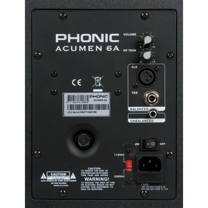 Phonic Acumen 6A BK в магазине Music-Hummer