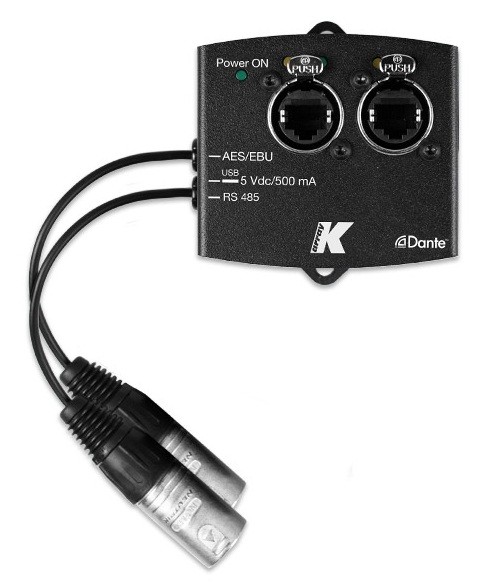 2-канальный интерфейс Dante AES/EBU K-ARRAY K-DANTE в магазине Music-Hummer