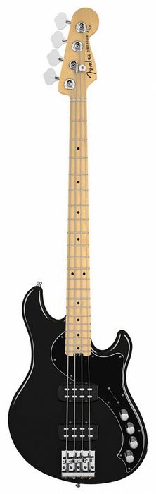 Фото Бас-гитара FENDER AMERICAN DELUXE DIMENSION™ BASS IV HH MN BLACK