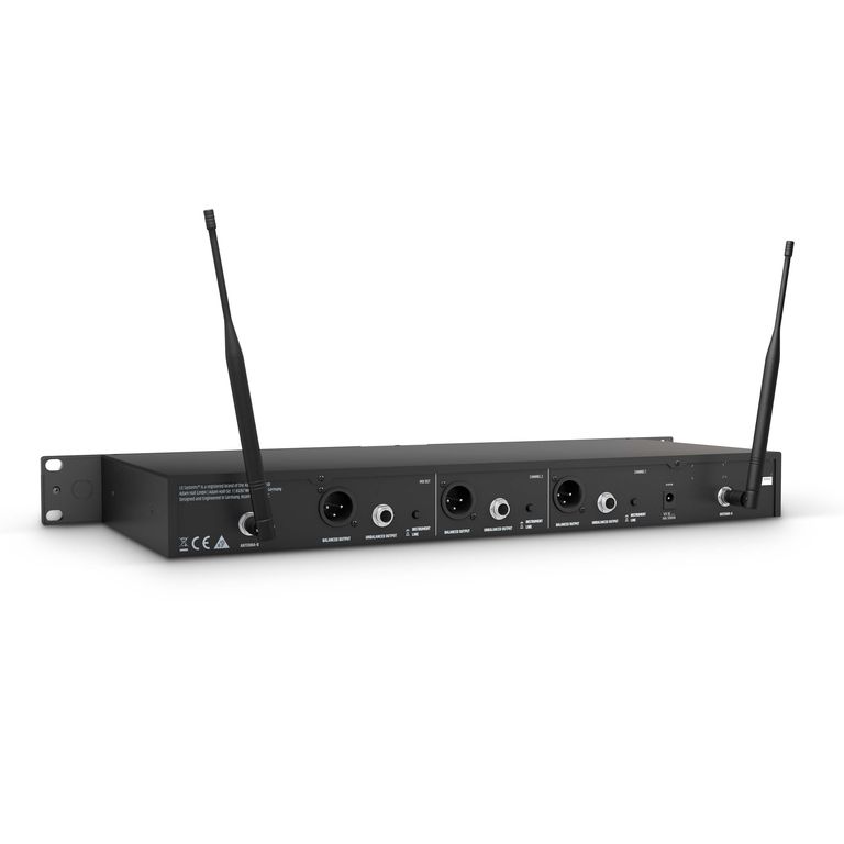 Фото Двухканальная микрофонная радиосистема LD SYSTEMS U505 HHD 2