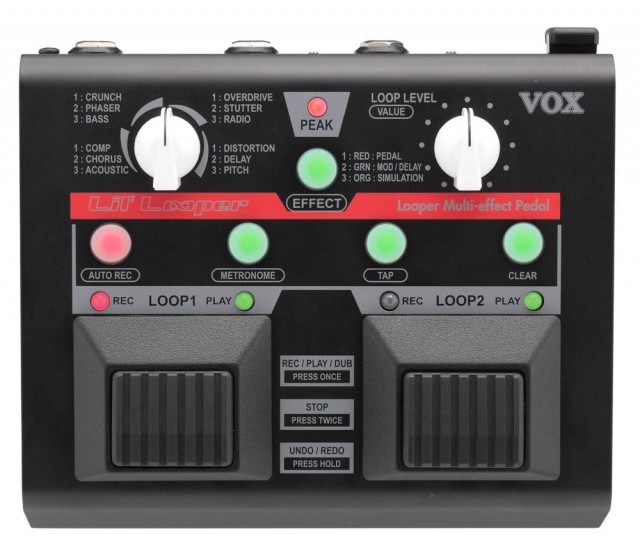 Процессор эффектов VOX Lil` Looper VLL-1 в магазине Music-Hummer