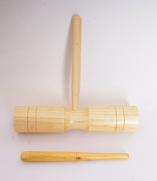 Фото Тон-блок деревянный на ручке двойной Fleet FLT-G6-1