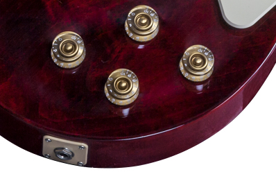 Фото GIBSON LP Studio 2016 T Wine Red электрогитара, цвет - вишневый, фурнитура - хром