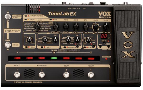 Процессор эффектов VOX ToneLab EX в магазине Music-Hummer