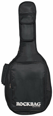 Rockbag RB20523B  чехол для классической гитары 1/2, тонкий, чёрный в магазине Music-Hummer