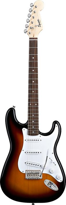 Фото Электрогитара FENDER SQUIER Bullet With Trem, RW, Brown Sunburst