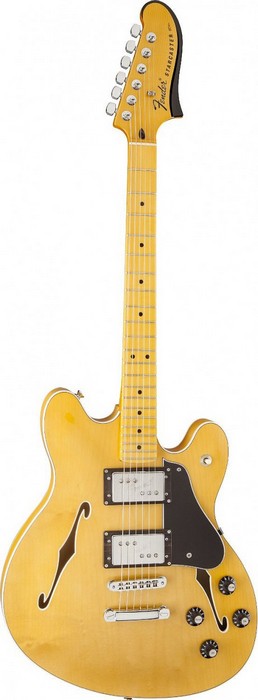 Фото Электрогитара FENDER MODERN PLAYER STARCASTER MN NATURAL