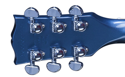 Фото GIBSON LP Standard 2016 2016 T Blue Mist электрогитара, цвет - жемчужно-синий, фурнитура - хром