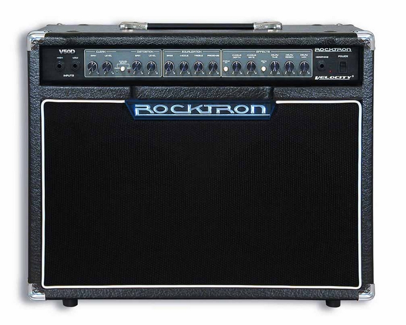 Фото ROCKTRON V50D Комбо гитарный 2х8"; 2x25 Вт; 2-х канальный