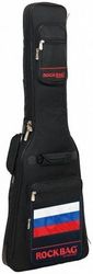 Фото Rockbag RB20706BFB SALE  RUSSIA чехол для электрогитары, подкладка 30мм, флаг России