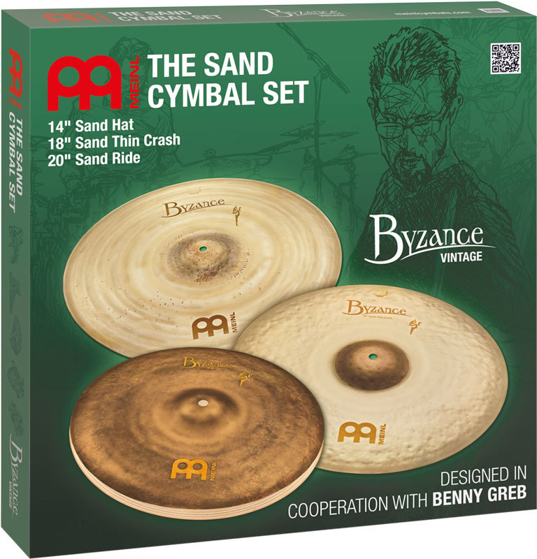 Фото Meinl BV-141820SA Byzance Vintage Sand Cymbal Set