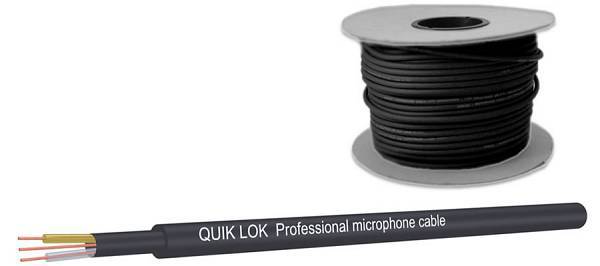 Микрофонный кабель QUIK LOK CM675 BK в магазине Music-Hummer