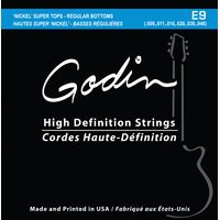Комплект струн для электрогитары Godin E9 008971