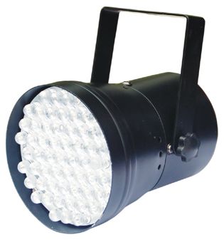 Nightsun SPD036  световой прибор LED-PAR36, RGB( 55 х 10mm LED), звук. акт, DMX, IP20, черный