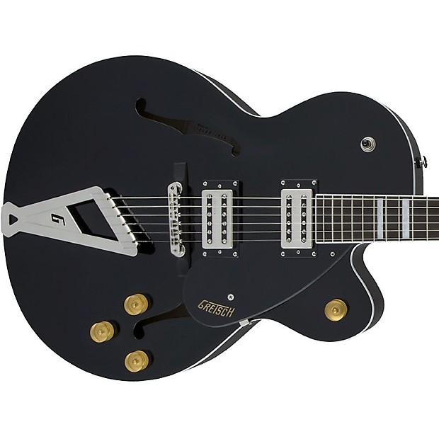 Фото Gretsch G2420 Streamliner Hollow Body with Chromatic II Tailpiece, BroadTron, Black