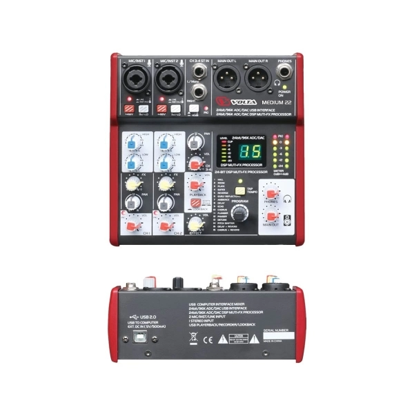 Фото Микшерный пульт VOLTA MEDIUM 22