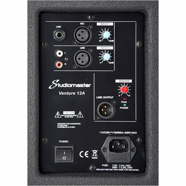 Фото Активная акустическая система STUDIOMASTER VENTURE 12A