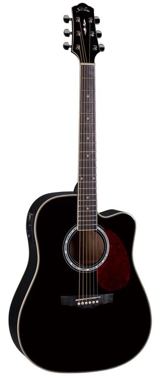 Акустическая гитара Naranda DG220CEBK в магазине Music-Hummer