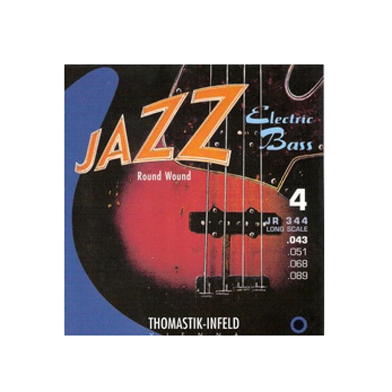 Комплект струн Thomastik JR344 Jazz Round Wound для бас-гитары в магазине Music-Hummer