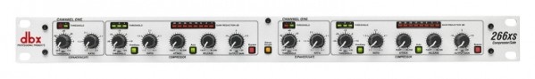 DBX 266XSV 2-канальный компрессор / экспандер / гейт/ XLR разъемы в магазине Music-Hummer