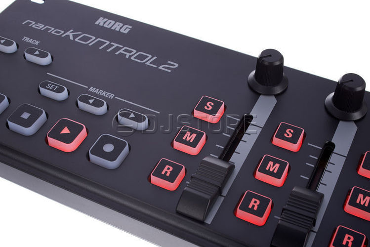 KORG NANOKONTROL2-BK портативный USB-MIDI-контроллер, цвет черный в магазине Music-Hummer