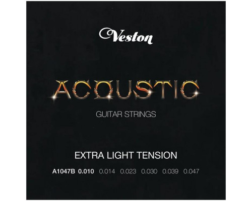 Струны для акустической гитары VESTON A1047 B в магазине Music-Hummer
