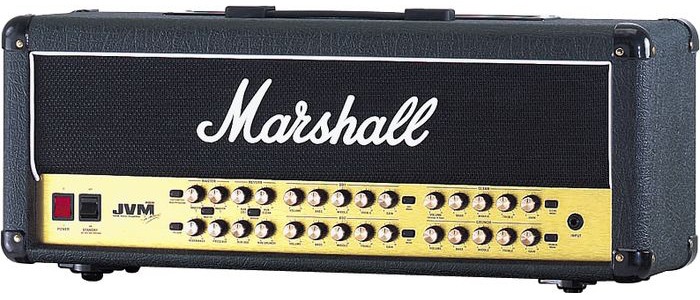 Гитарный усилитель MARSHALL JVM410H 100 WATT ALL VALVE 4 CHANNEL HEAD в магазине Music-Hummer