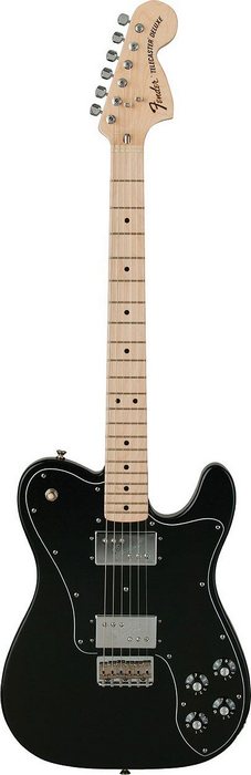 Фото Электрогитара FENDER CLASSIC ‘72 TELE DELUXE MN BLACK