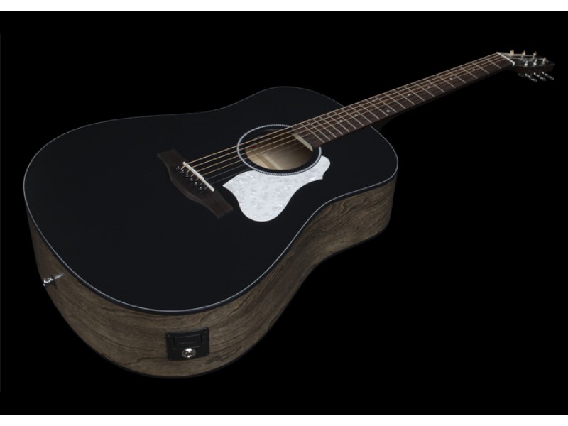 Фото Акустическая гитара Seagull S6 Classic Black A/ E Dreadnought