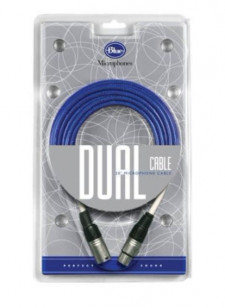 Микрофонный кабель Blue mic Blue DUAL XLR CABLE в магазине Music-Hummer