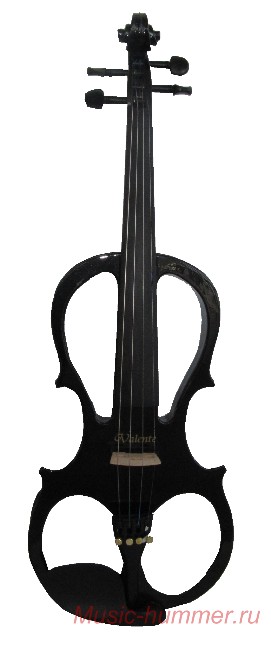 Фото Электроскрипка Valentre black 4/4