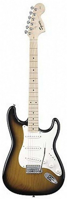 Фото Электрогитара FENDER SQUIER AFFINITY STRATOCASTER MN 2-COLOR SUNBURST
