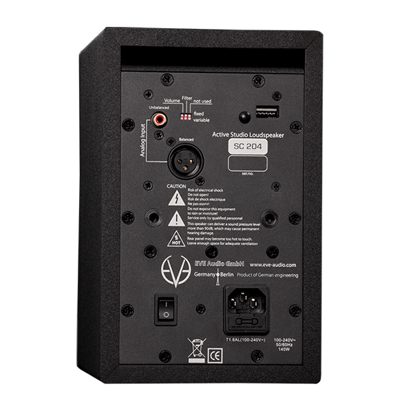 Студийный монитор EVE Audio SC204, активный, 100Вт в магазине Music-Hummer