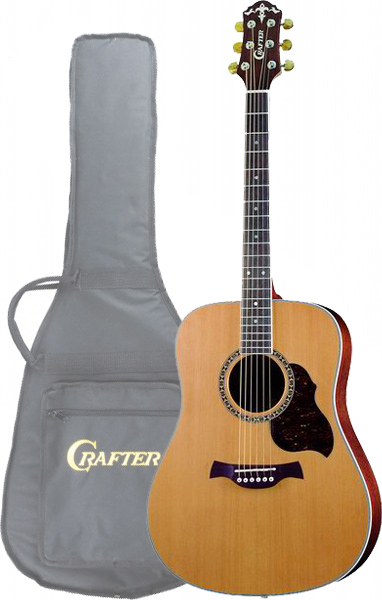 Акустическая гитара CRAFTER D-7/N + Чехол в магазине Music-Hummer