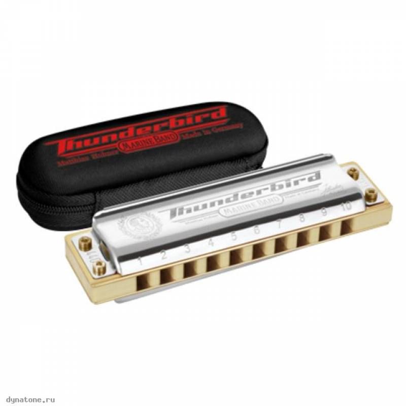 Фото HOHNER Marine Band Thunderbird E low - Губная гармоника диатоническая Хонер