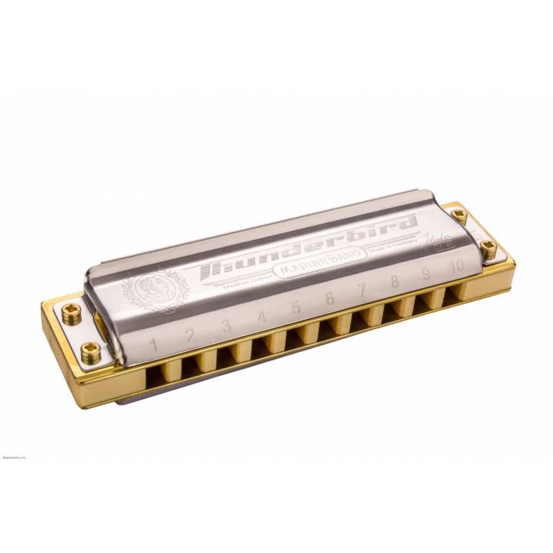 Фото HOHNER Marine Band Thunderbird E low - Губная гармоника диатоническая Хонер