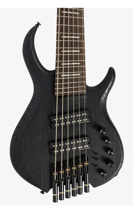 Фото Бас-гитара Sire M6 6 BK.S, чёрный матовый