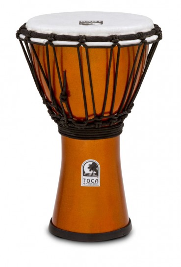 Фото TOCA TFCDJ-7MO Freestyle Colorsound Djembe X-Small Metallic Orange  