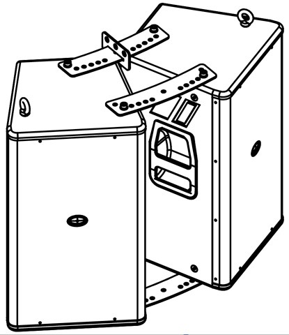 Фото Комплект кластера DAS AUDIO AXA-2RF12
